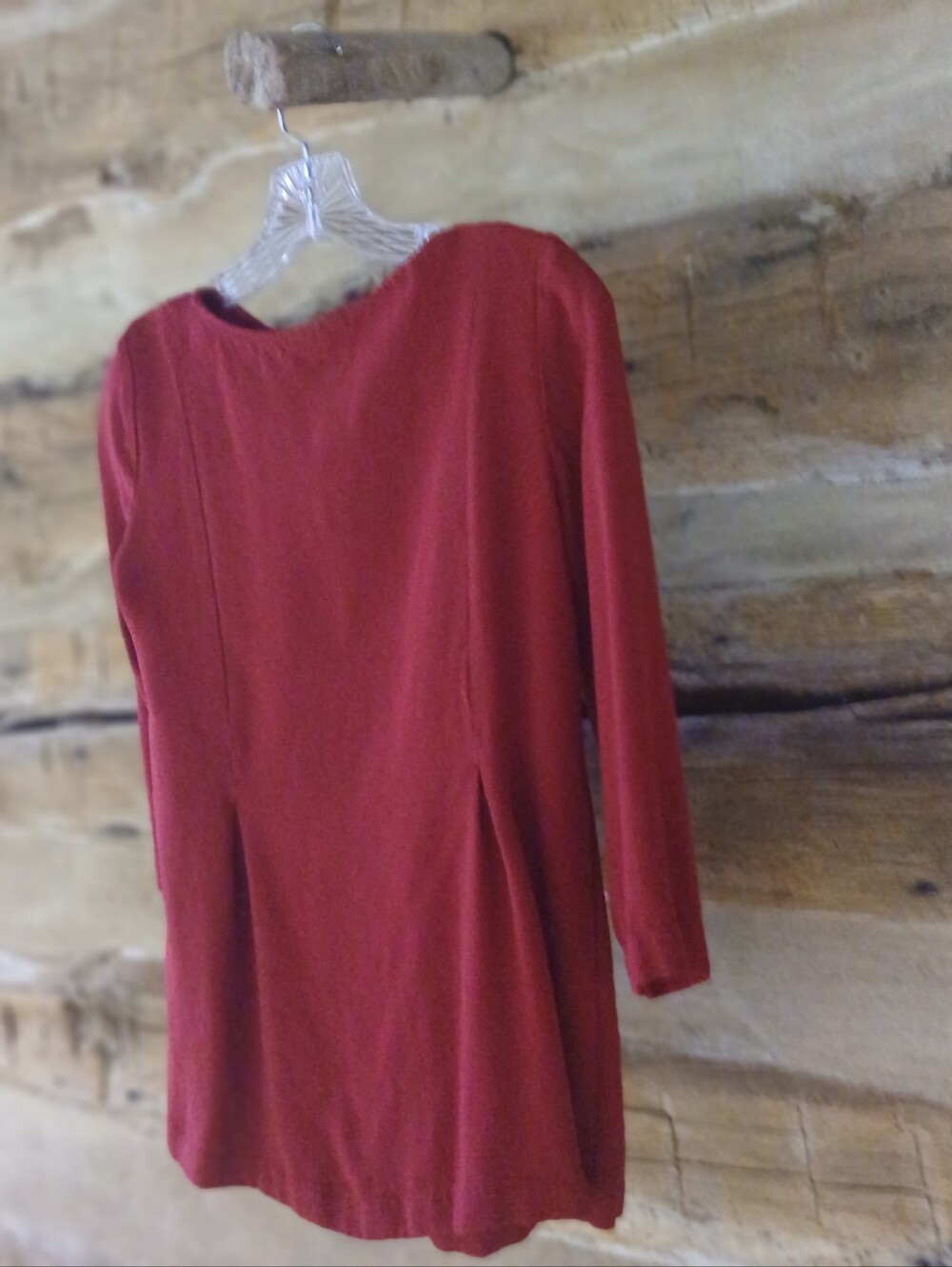 J. Jill Cranberry Red 3/4 Sleeve Swing Tunic XS - Picture 8 of 11